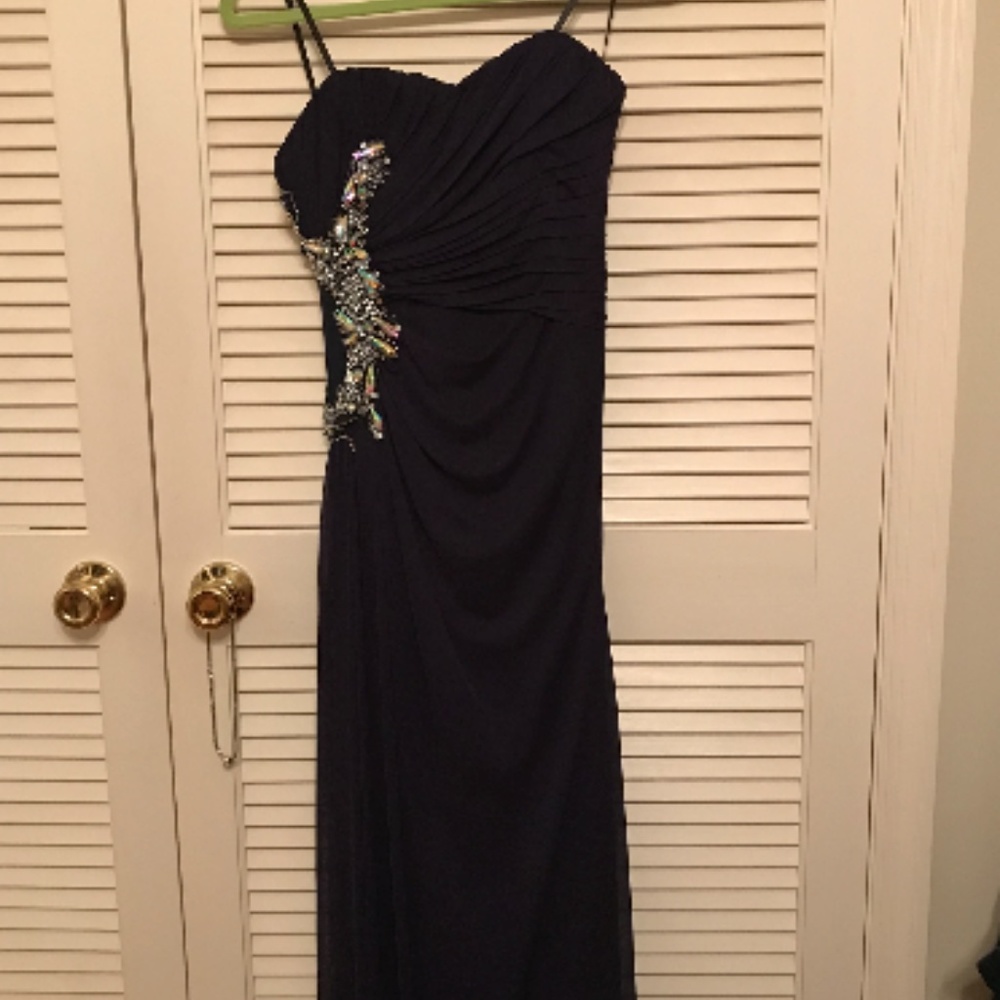 Navy Prom dress